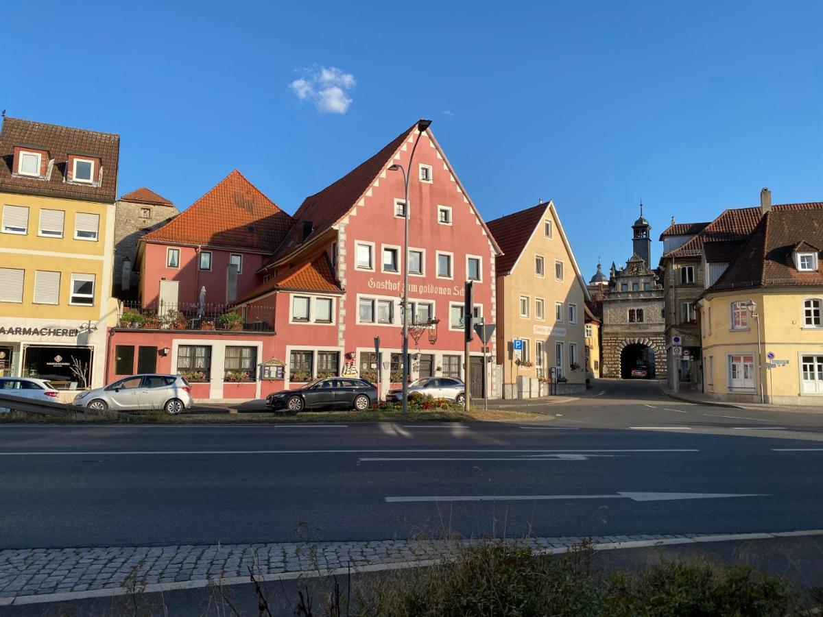 Gasthof Zum Goldenen Schiff - Lehm, Stil & Altstadtflair Marktbreit Zewnętrze zdjęcie