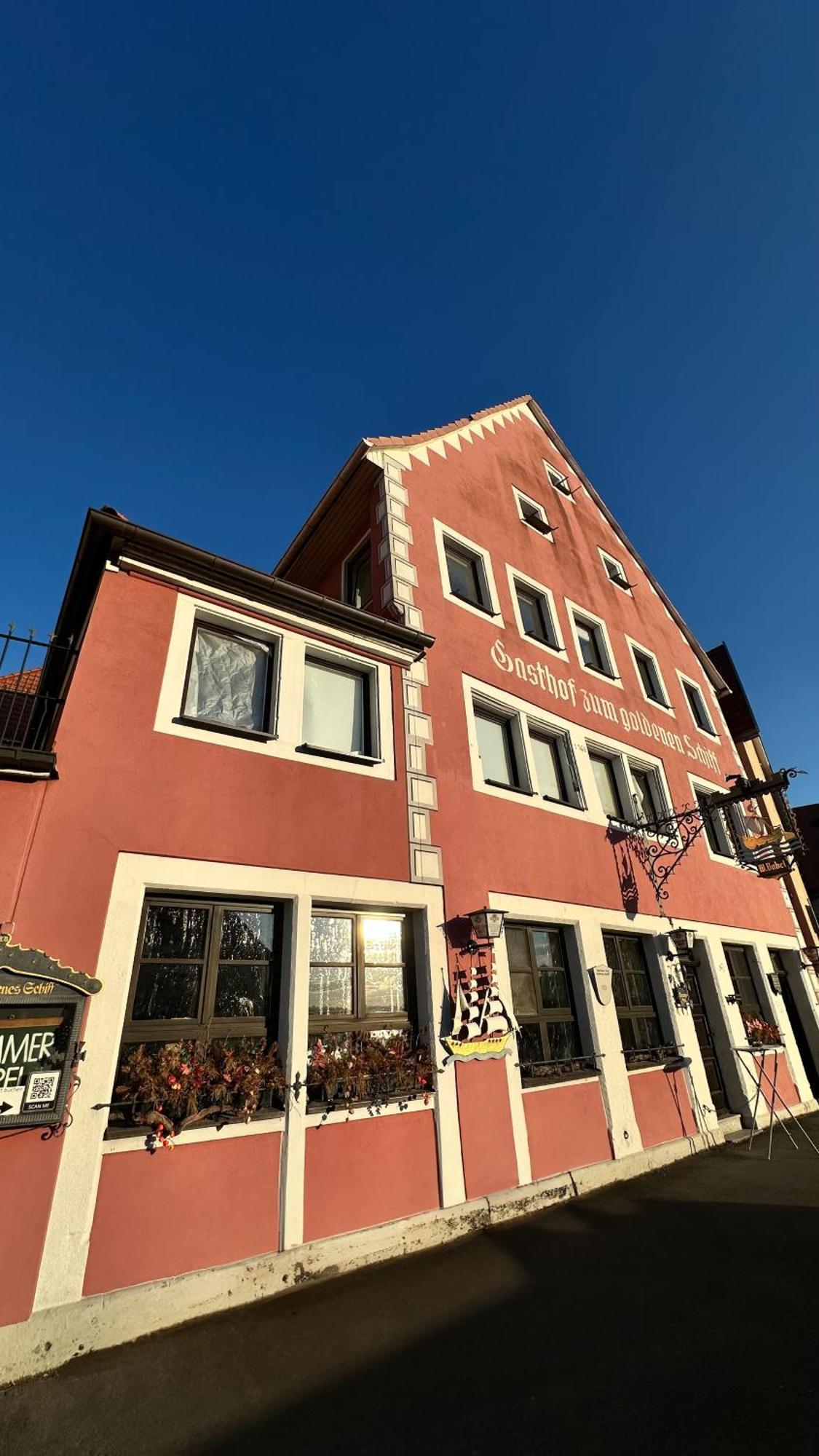Gasthof Zum Goldenen Schiff - Lehm, Stil & Altstadtflair Marktbreit Zewnętrze zdjęcie